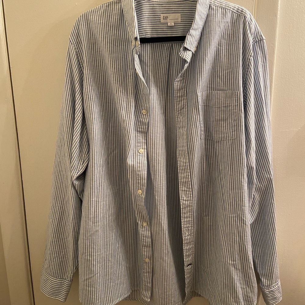GAP Striped Button Up